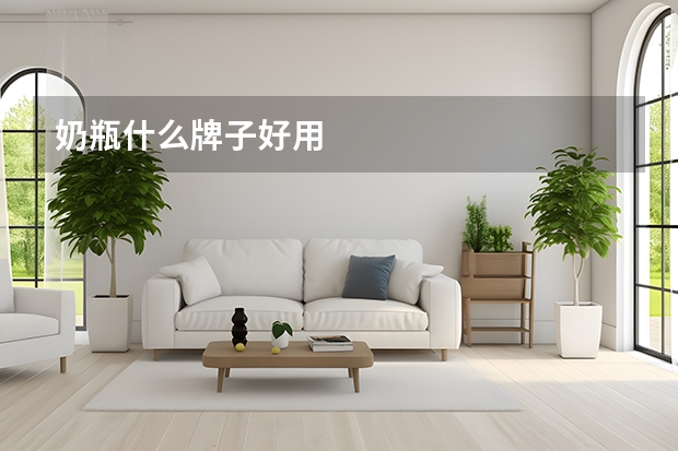 奶瓶什么牌子好用