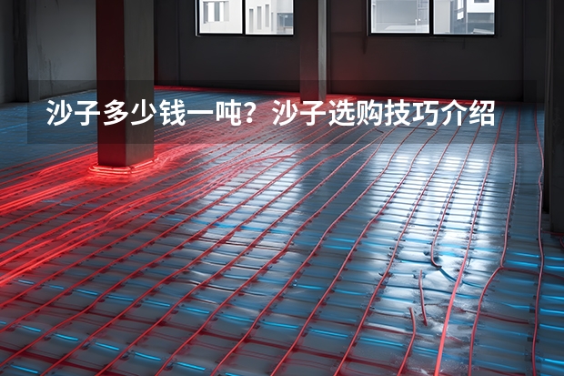 沙子多少钱一吨？沙子选购技巧介绍