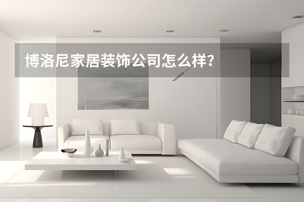 博洛尼家居装饰公司怎么样?