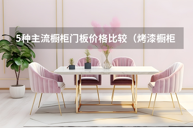 5种主流橱柜门板价格比较（烤漆橱柜门板好不好）