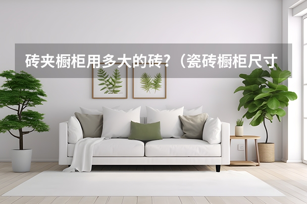 砖夹橱柜用多大的砖?(瓷砖橱柜尺寸及做法)