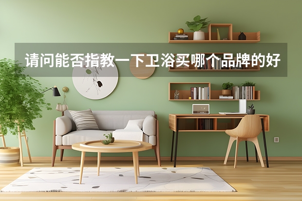 请问能否指教一下卫浴买哪个品牌的好呢？