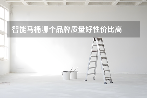 智能马桶哪个品牌质量好性价比高