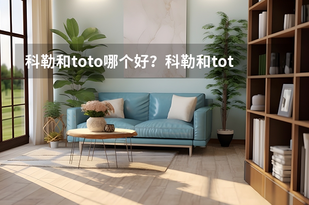 科勒和toto哪个好？科勒和toto哪个性价比高？