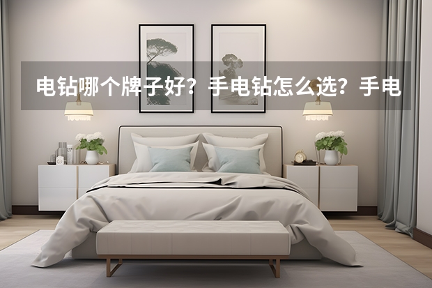 电钻哪个牌子好？手电钻怎么选？手电钻的批头、钻头，你用对了吗？
