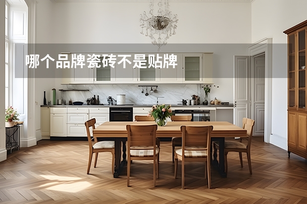 哪个品牌瓷砖不是贴牌