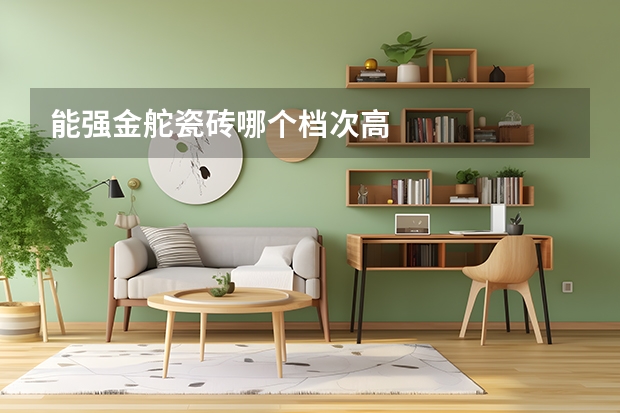 能强金舵瓷砖哪个档次高