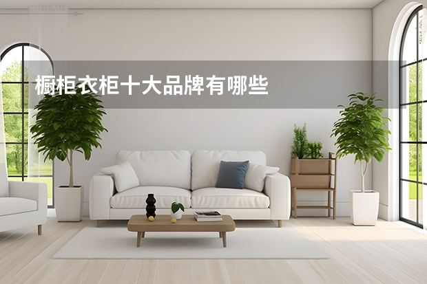 橱柜衣柜十大品牌有哪些
