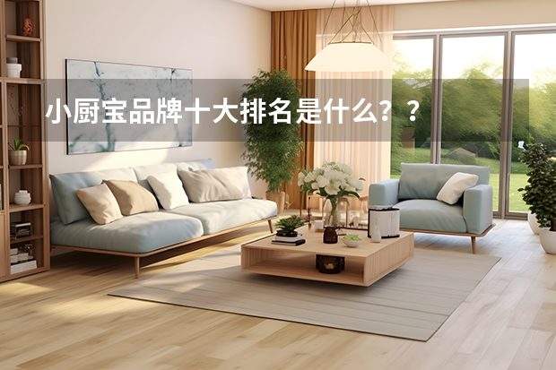 小厨宝品牌十大排名是什么？？
