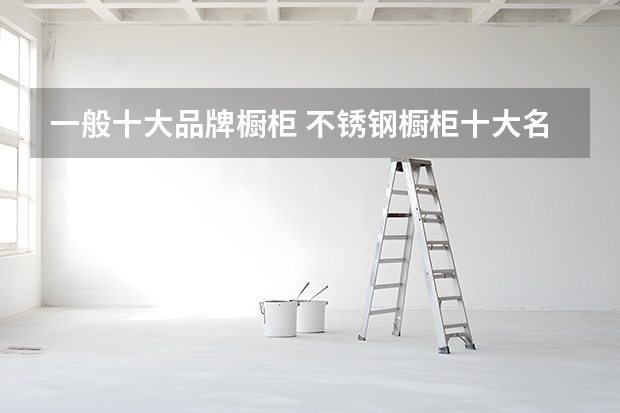 一般十大品牌橱柜 不锈钢橱柜十大名牌