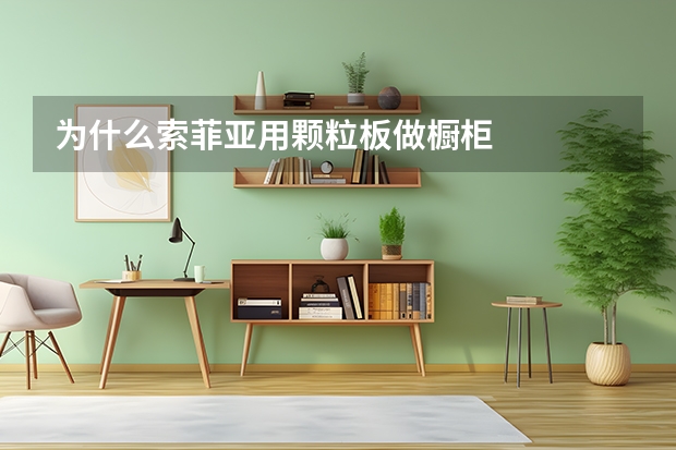 为什么索菲亚用颗粒板做橱柜