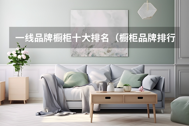 一线品牌橱柜十大排名（橱柜品牌排行前十名）