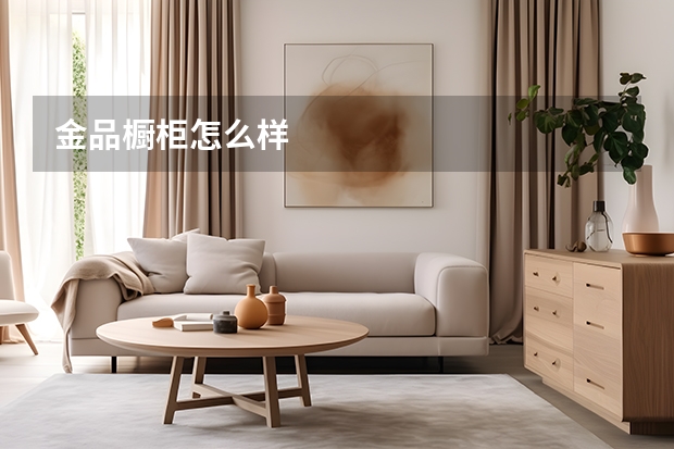 金品橱柜怎么样