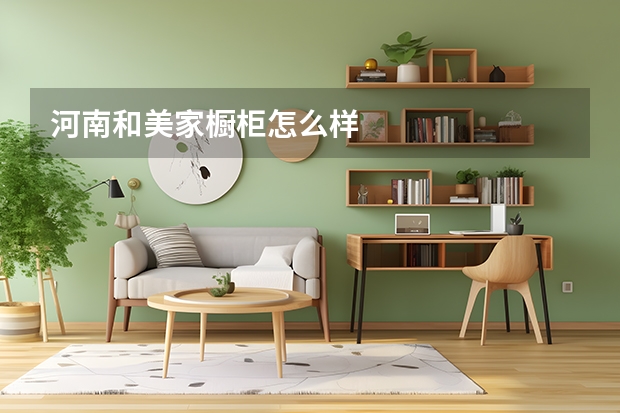 河南和美家橱柜怎么样