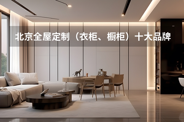 北京全屋定制（衣柜、橱柜）十大品牌排名（柜十大品牌排名）
