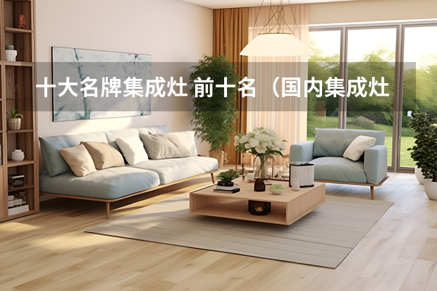 十大名牌集成灶 前十名（国内集成灶排行榜，前十名都有谁上榜（集成灶十大品牌））