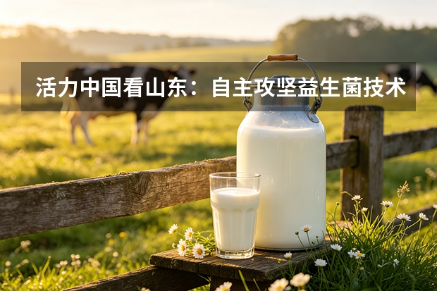 活力中国看山东：自主攻坚益生菌技术 得益乳业发力低温奶新质生产力